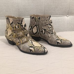Chloe Susanna Studded Ankle Boots